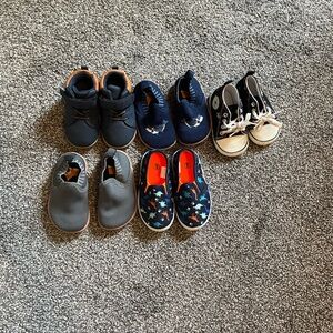 Toddler Boy Shoe Loy Sized 3-6 (5 Pairs)